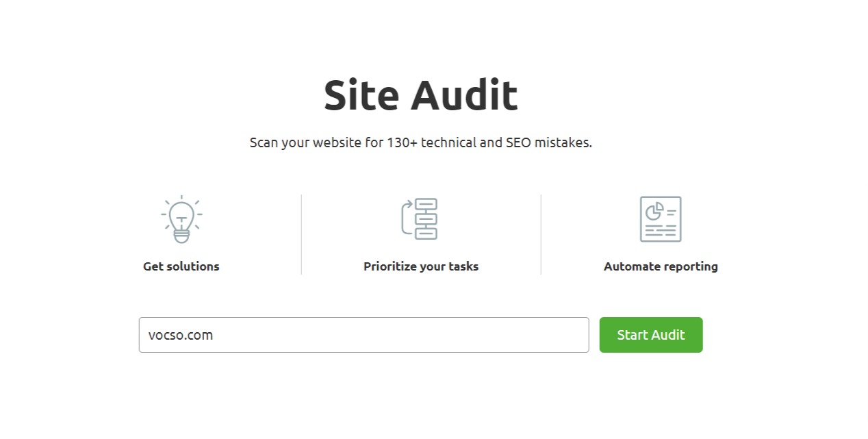 Semrush Site Audit  Improve the SEO of Your Website