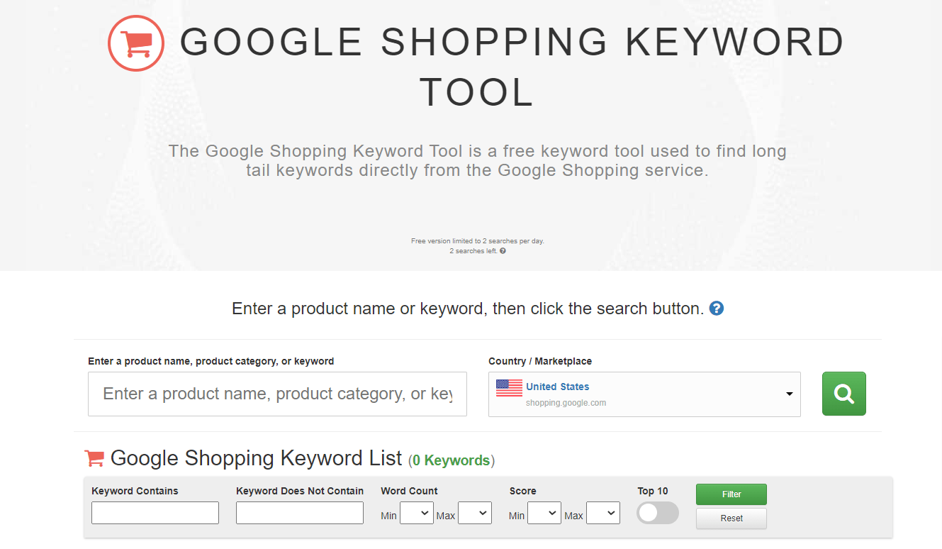 Google Shopping Keyword Tool by Keyword Tool Dominator