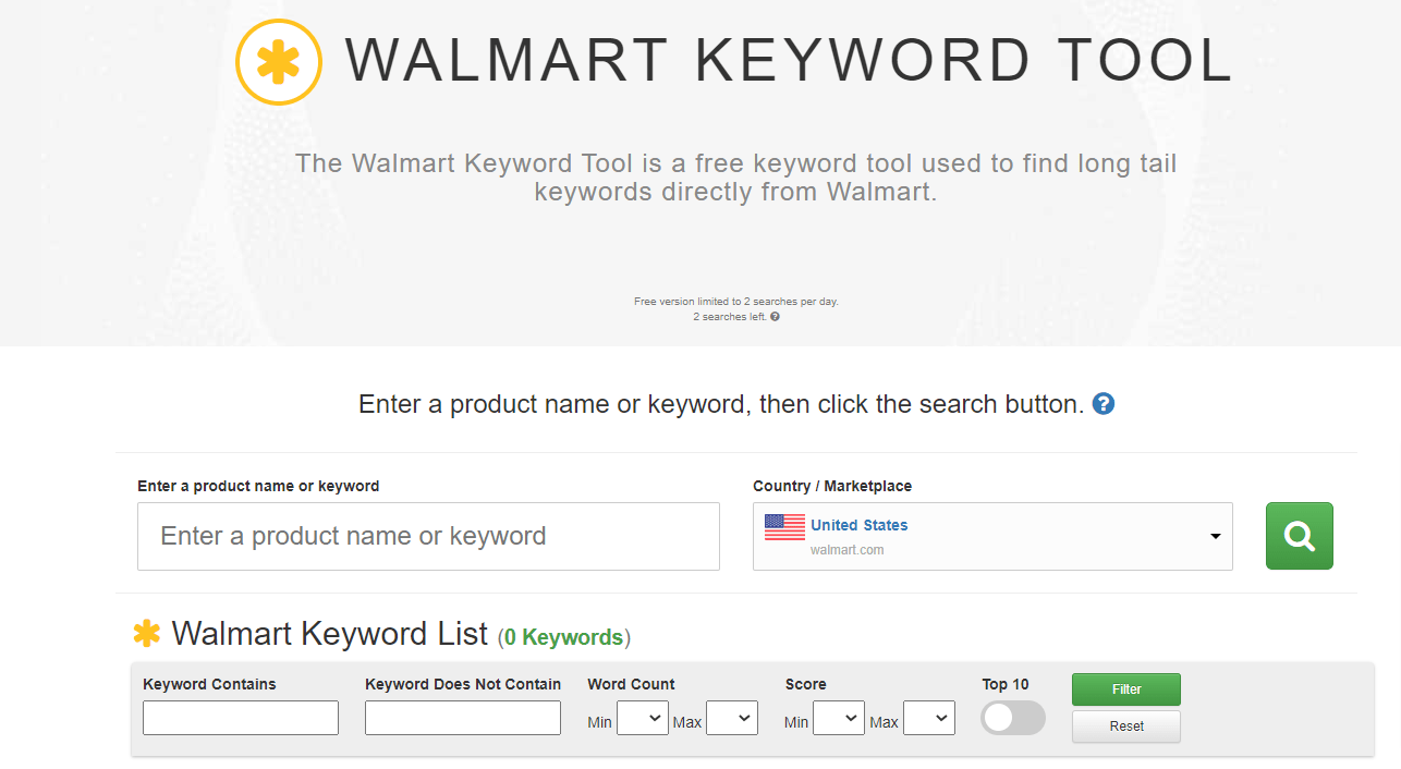 Walmart Keyword Tool by Keyword Tool Dominator